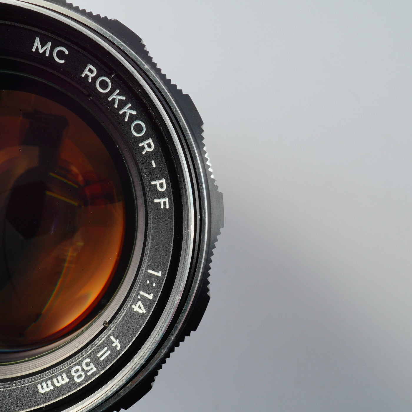 MINOLTA MC ROKKOR-PF 58mm F/1.4 単焦点レンズ
