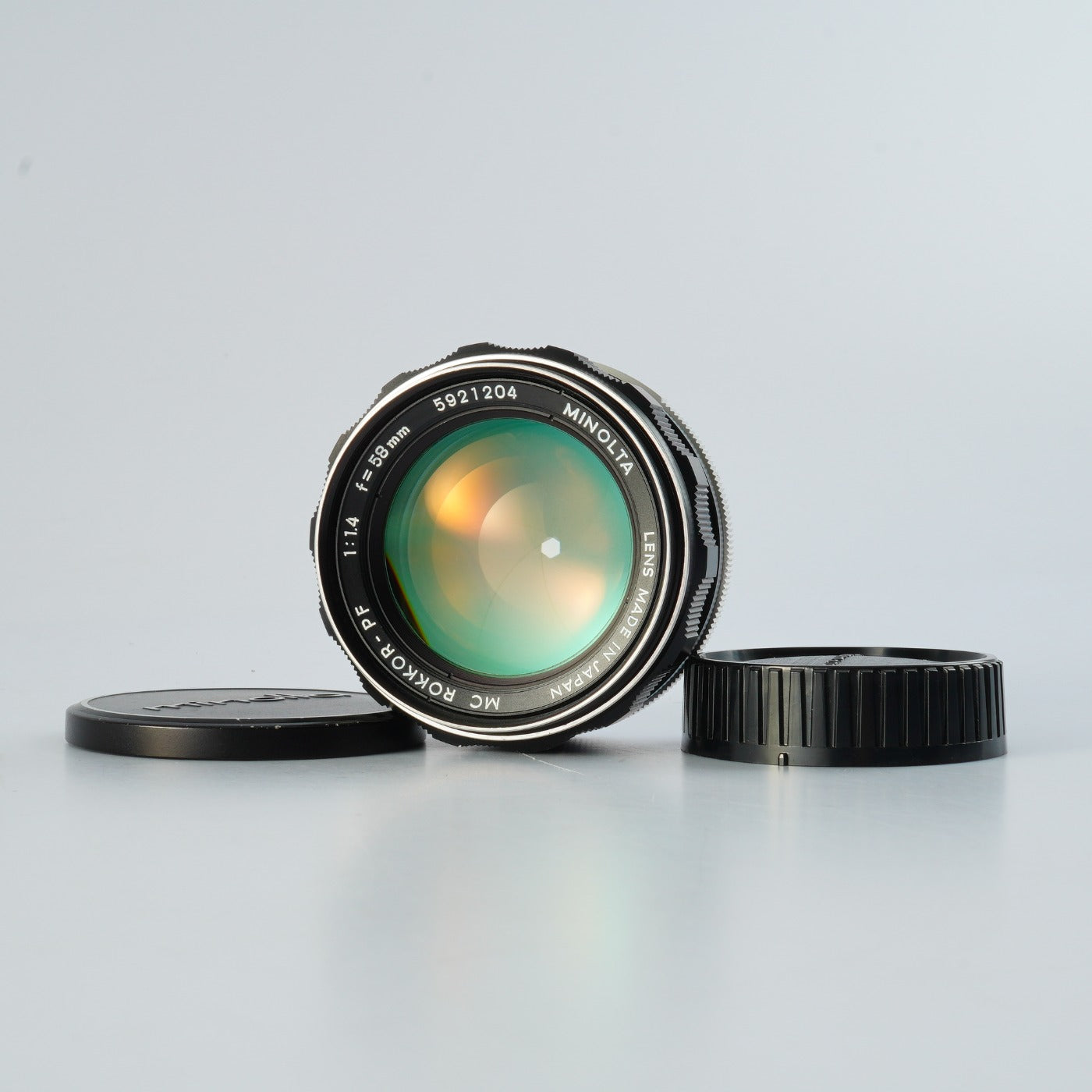 MINOLTA MC ROKKOR-PF 58mm F/1.4 単焦点レンズ
