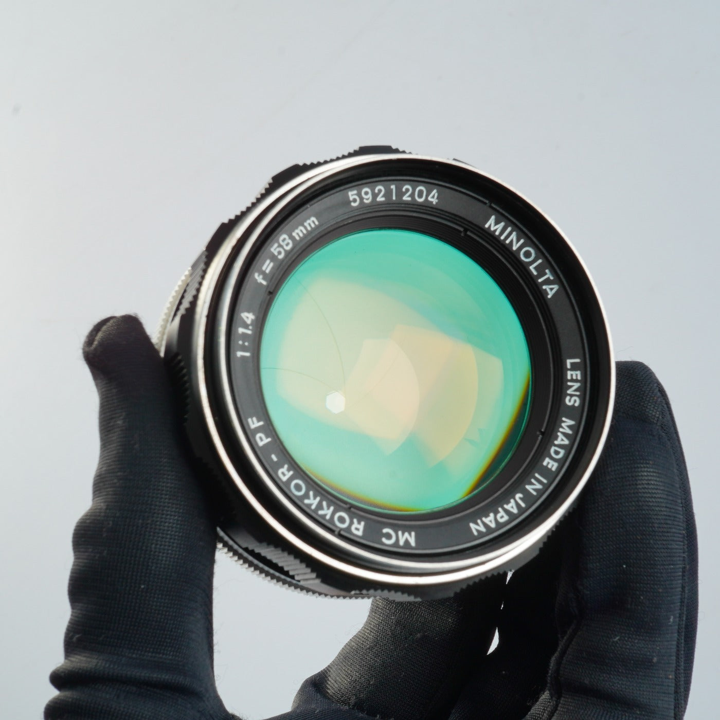 MINOLTA MC ROKKOR-PF 58mm F/1.4 単焦点レンズ