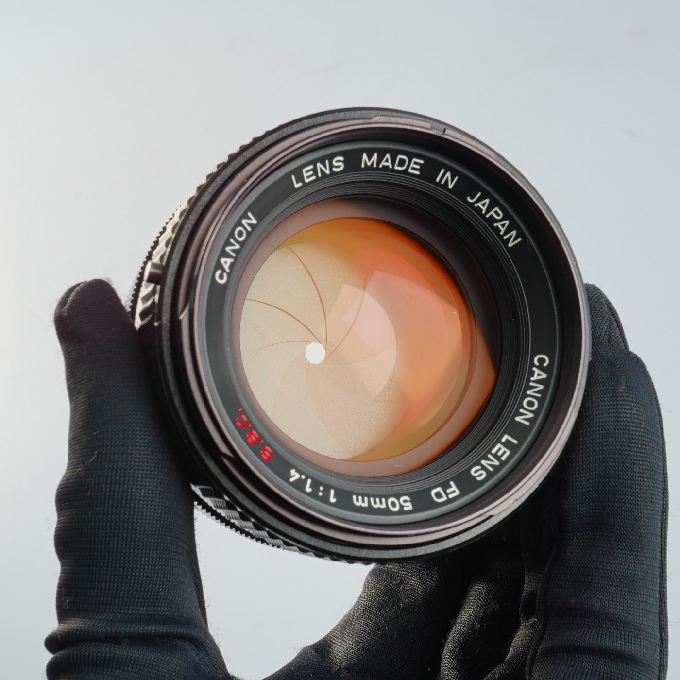 【SERVICED & TESTED】 Canon AE-1 Program Black + FD 50mm F/1.4 S.S.C. "O" MF フィルム一眼レフカメラ