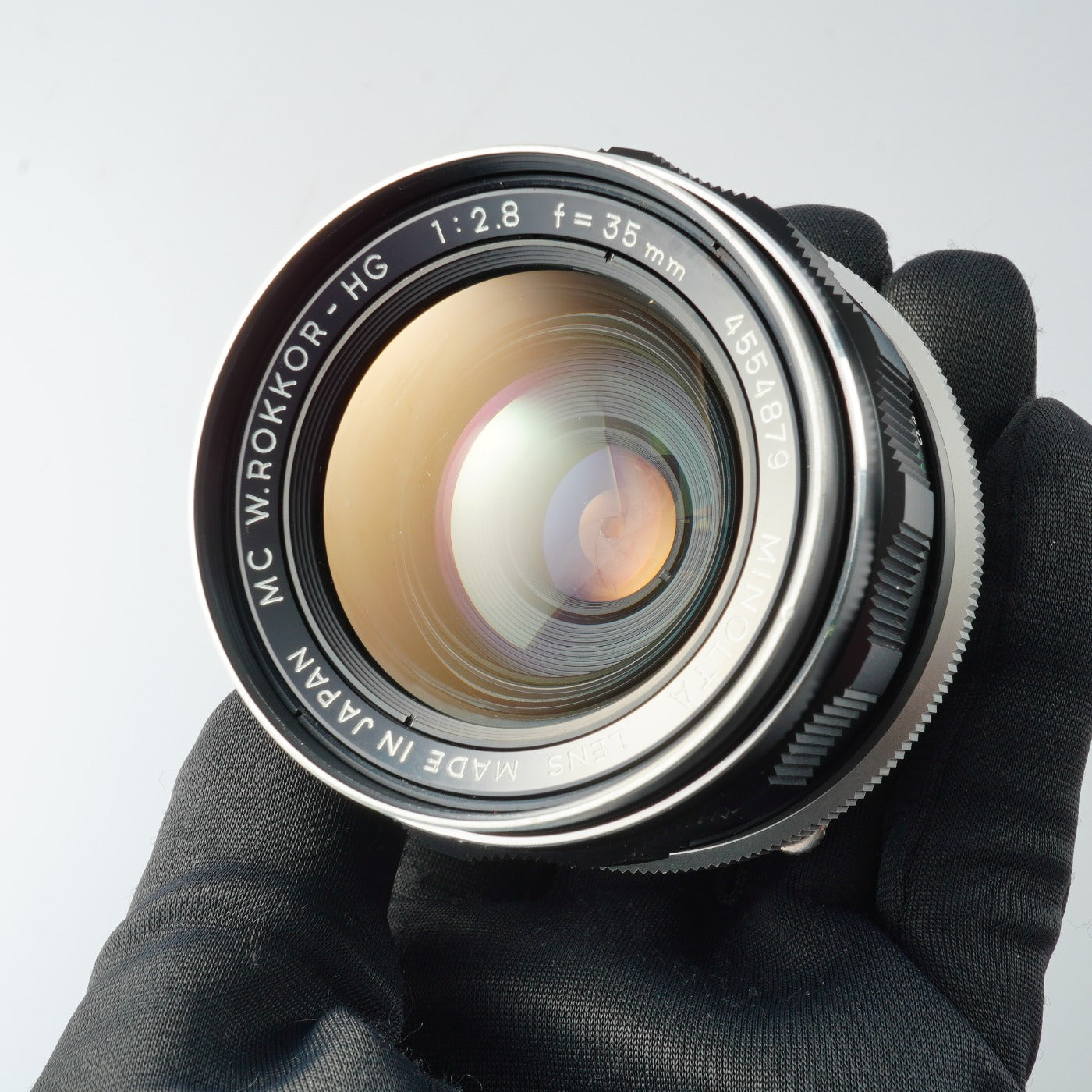 MINOLTA MC W.ROKKOR-HG 35mm F/2.8 単焦点レンズ