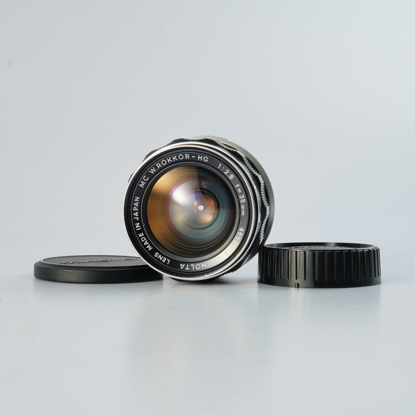 MINOLTA MC W.ROKKOR-HG 35mm F/2.8 単焦点レンズ