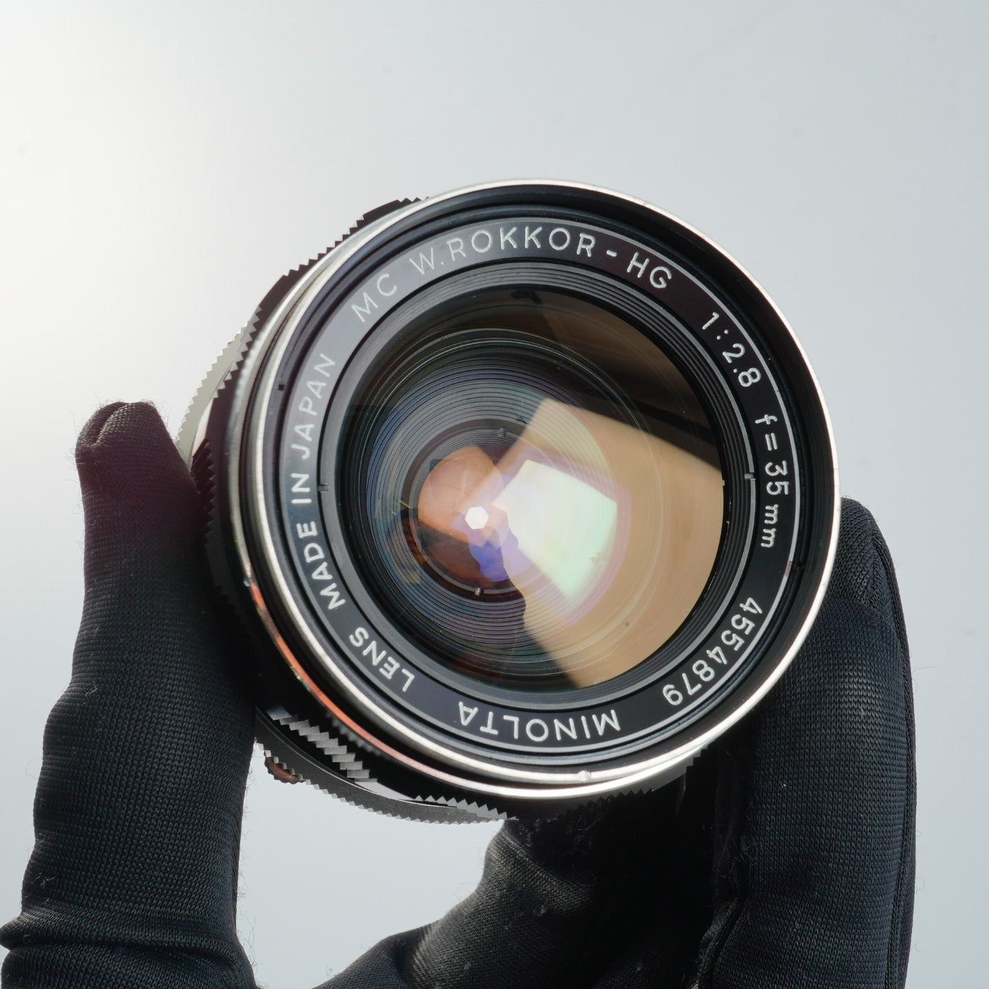 MINOLTA MC W.ROKKOR-HG 35mm F/2.8 単焦点レンズ