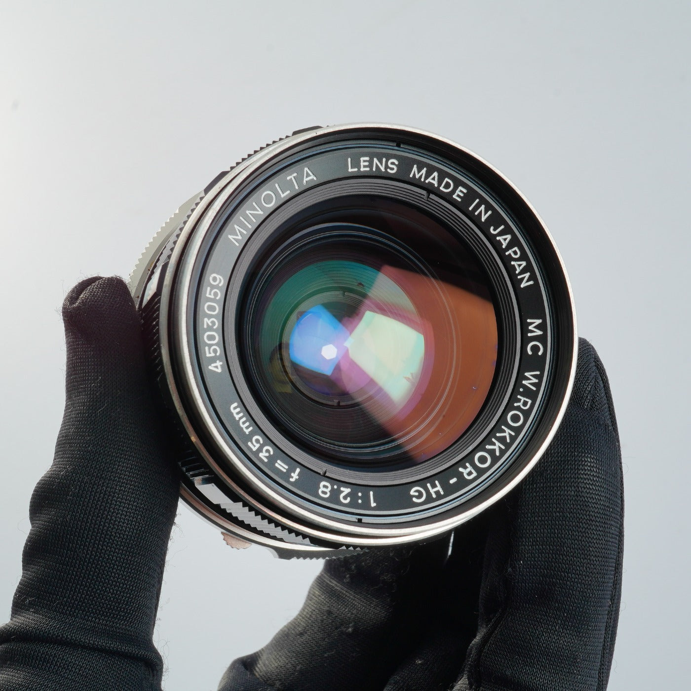 MINOLTA MC W.ROKKOR-HG 35mm F/2.8 単焦点レンズ