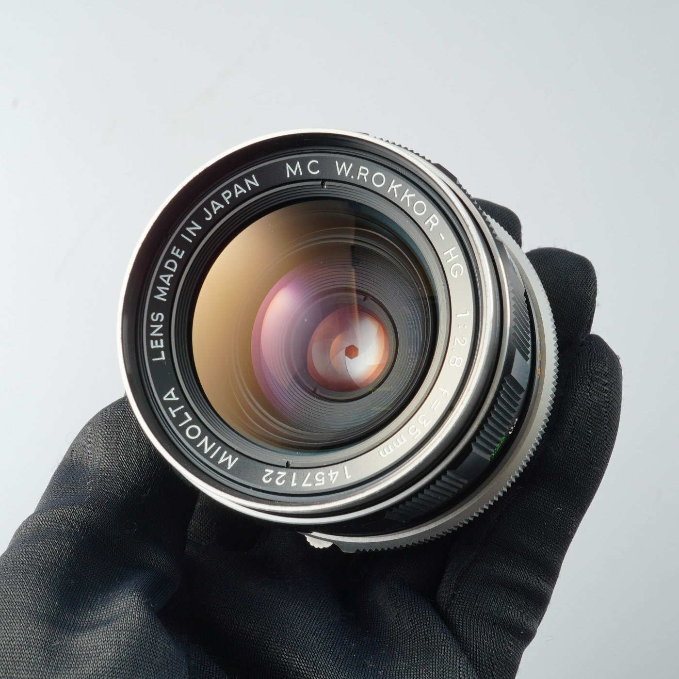 MINOLTA MC W.ROKKOR-HG 35mm F/2.8 単焦点レンズ