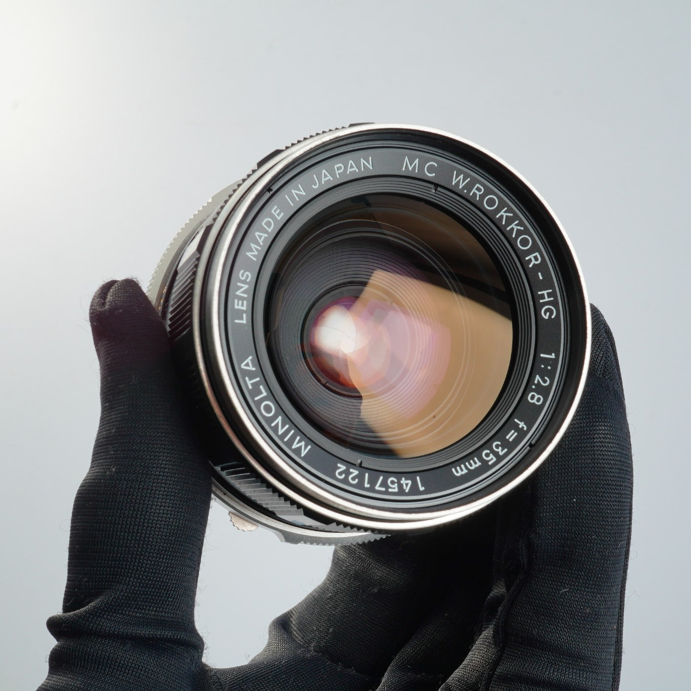 MINOLTA MC W.ROKKOR-HG 35mm F/2.8 単焦点レンズ