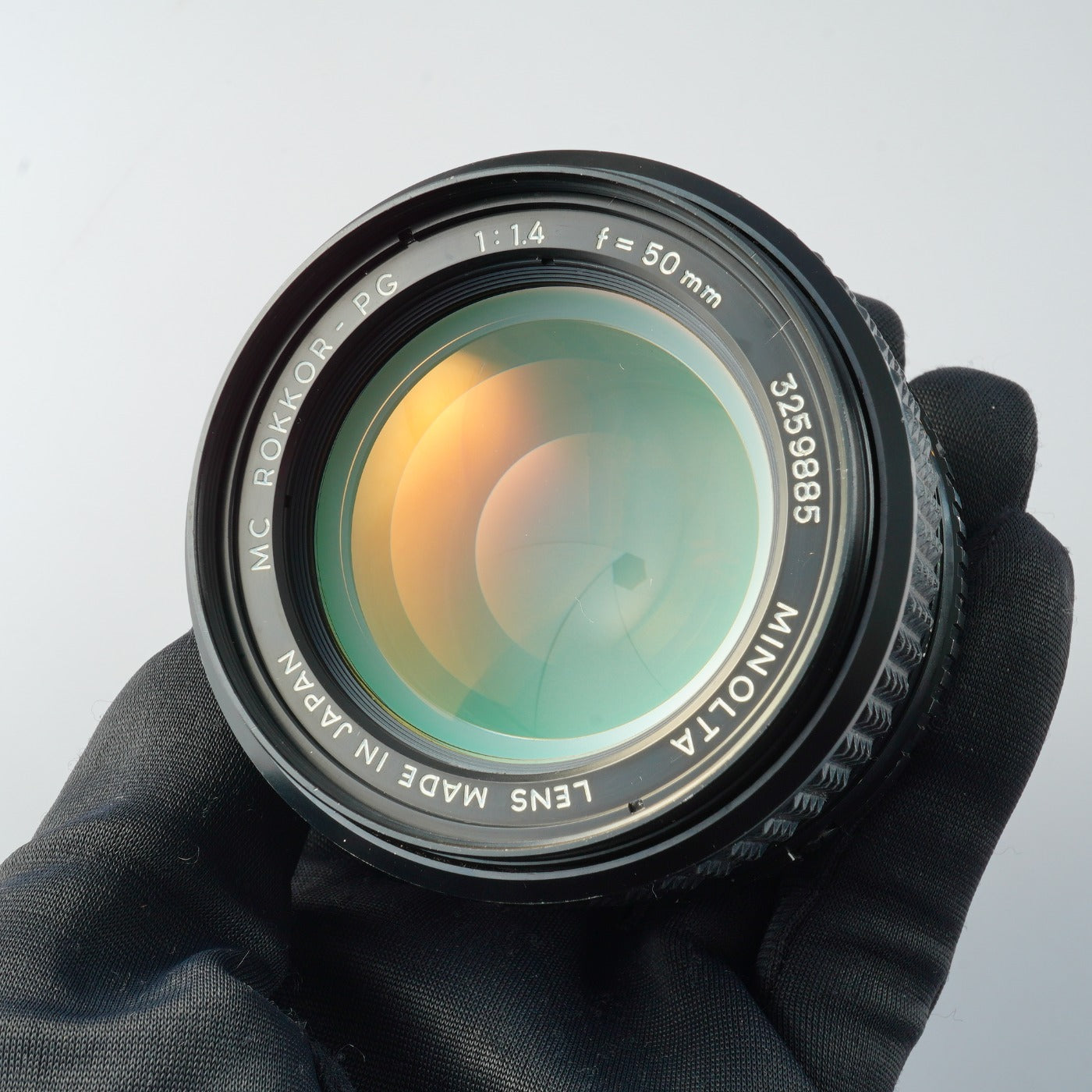 MINOLTA MC Rokkor-PG 50mm F/1.4 単焦点レンズ