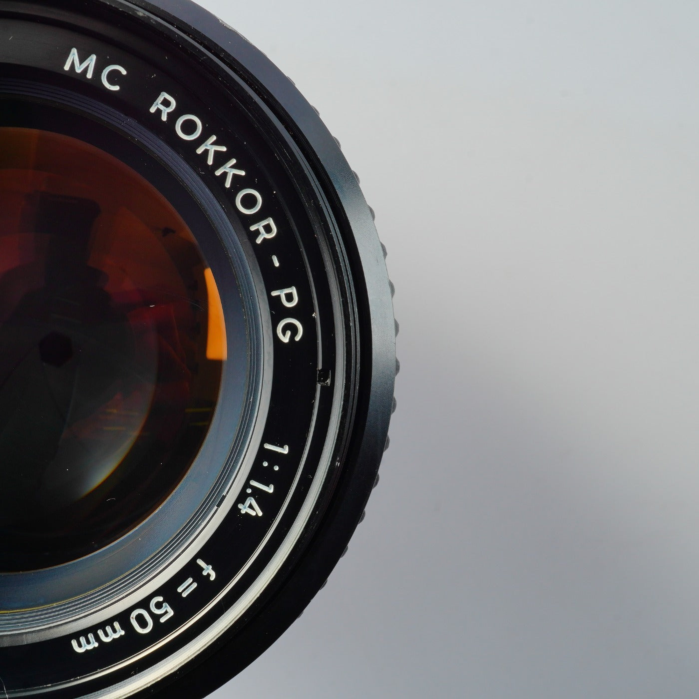 MINOLTA MC Rokkor-PG 50mm F/1.4 単焦点レンズ