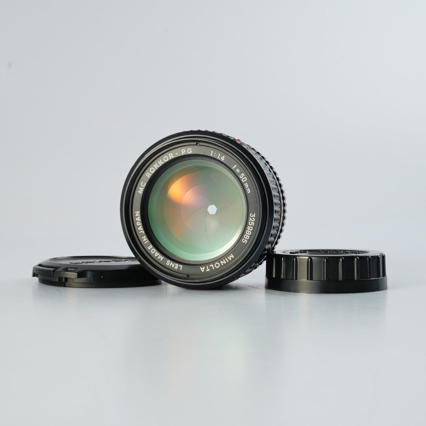 MINOLTA MC Rokkor-PG 50mm F/1.4 単焦点レンズ