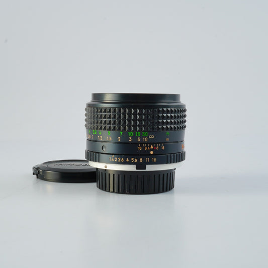 MINOLTA MC Rokkor-PG 50mm F/1.4 単焦点レンズ