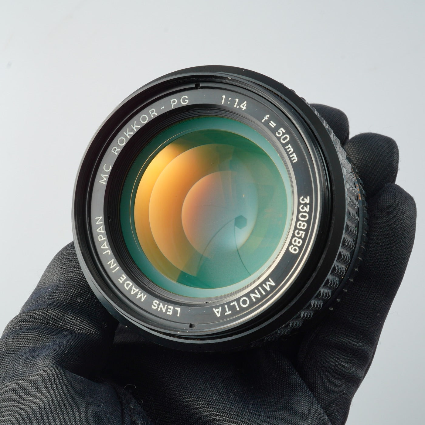 MINOLTA MC Rokkor-PG 50mm F/1.4 単焦点レンズ