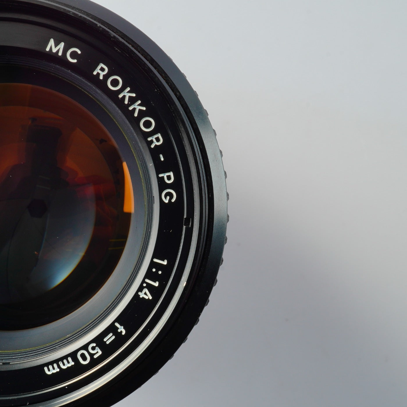MINOLTA MC Rokkor-PG 50mm F/1.4 単焦点レンズ