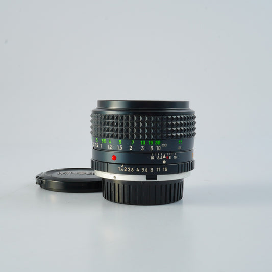 MINOLTA MC Rokkor-PG 50mm F/1.4 単焦点レンズ