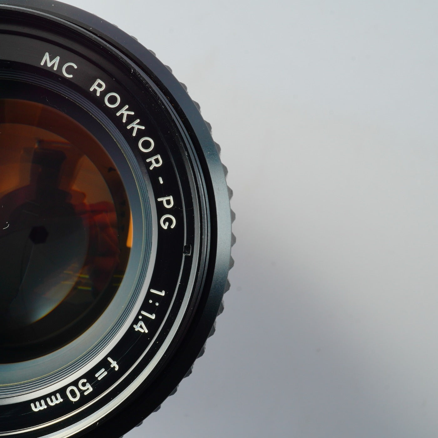 MINOLTA MC Rokkor-PG 50mm F/1.4 単焦点レンズ
