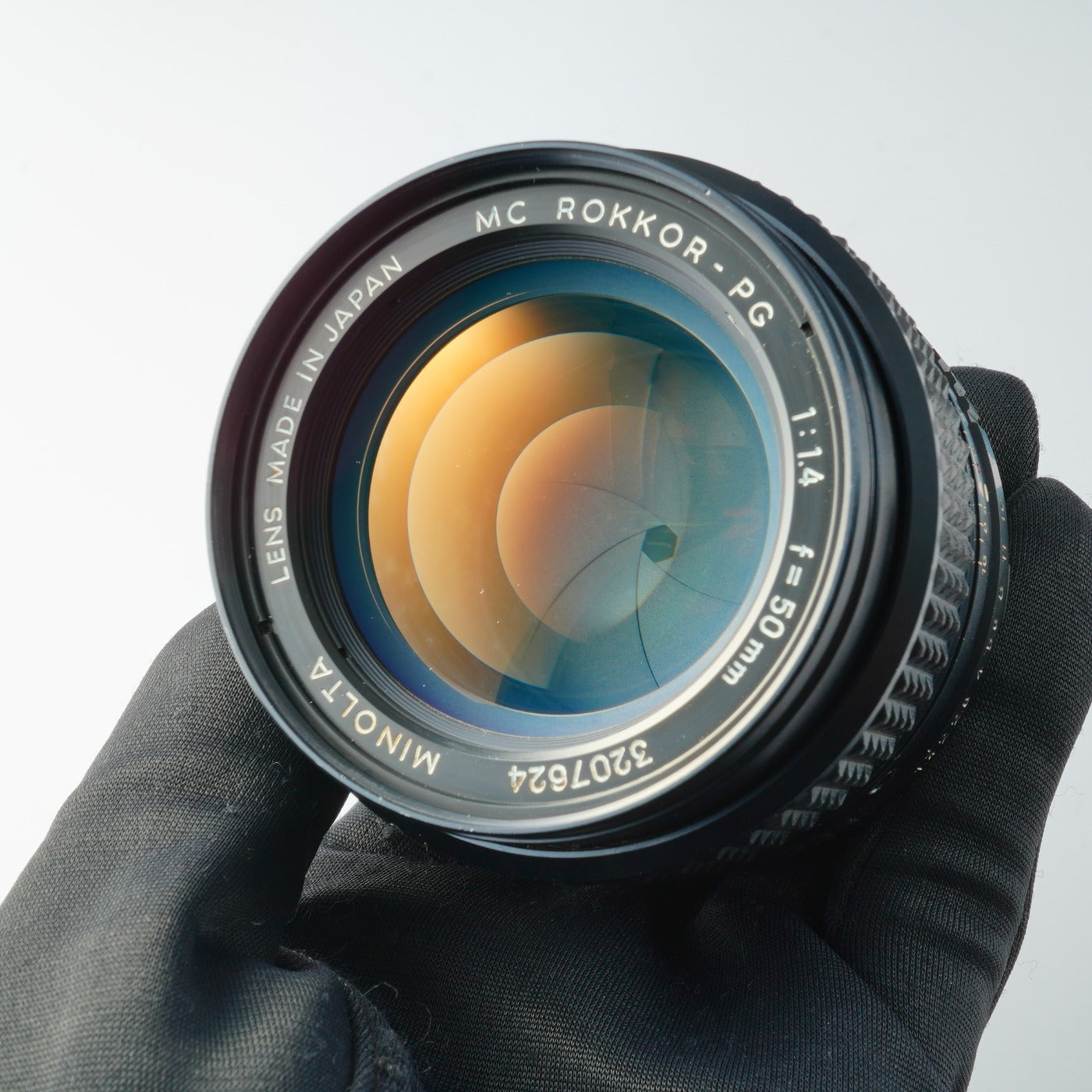 MINOLTA MC Rokkor-PG 50mm F/1.4 単焦点レンズ