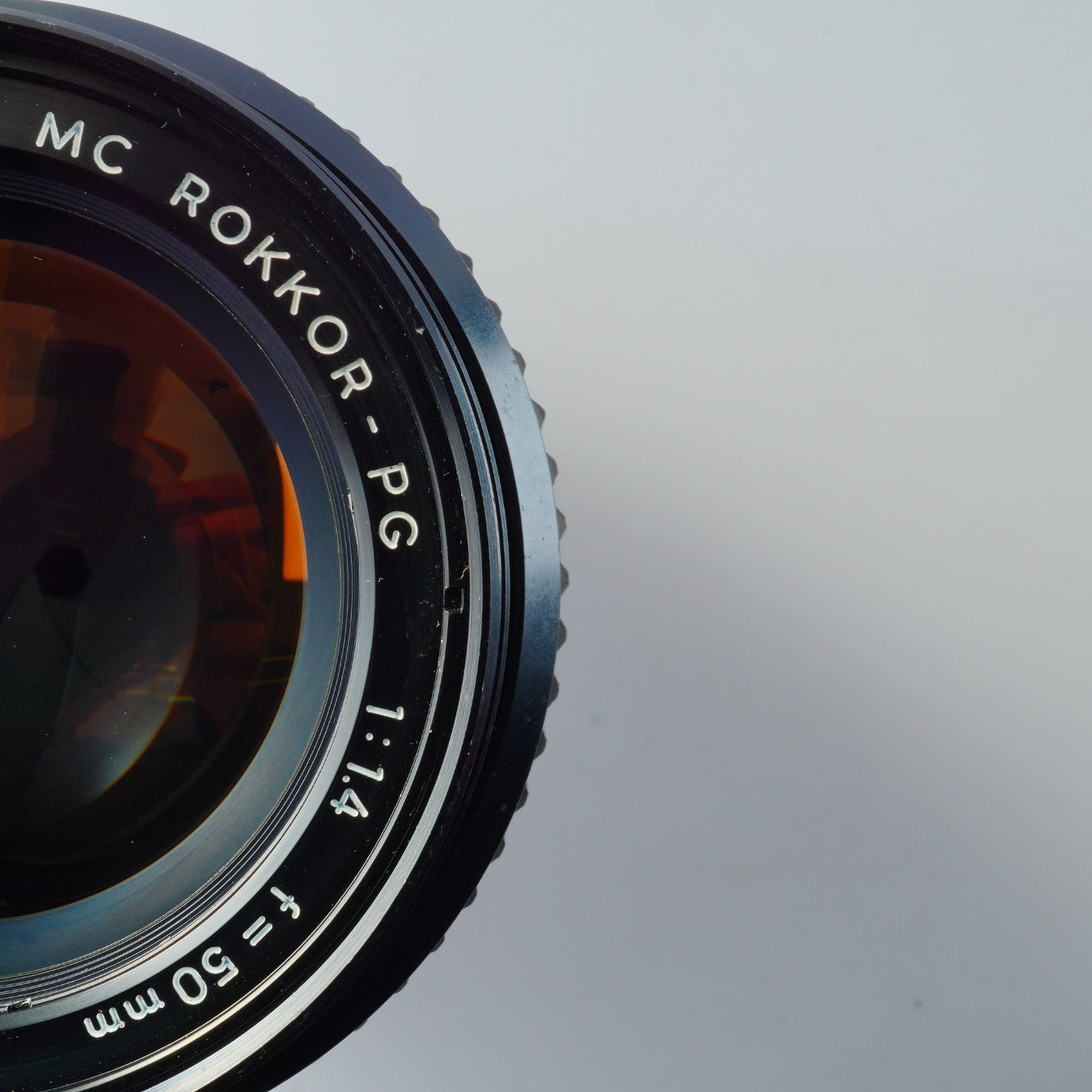 MINOLTA MC Rokkor-PG 50mm F/1.4 単焦点レンズ