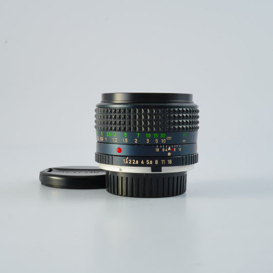 MINOLTA MC Rokkor-PG 50mm F/1.4 単焦点レンズ