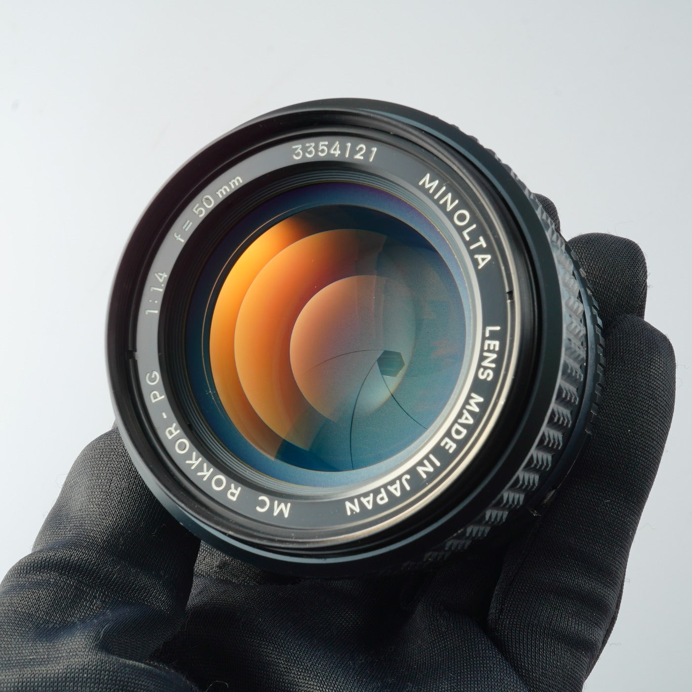 MINOLTA MC Rokkor-PG 50mm F/1.4 単焦点レンズ