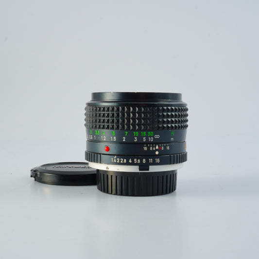 MINOLTA MC Rokkor-PG 50mm F/1.4 単焦点レンズ