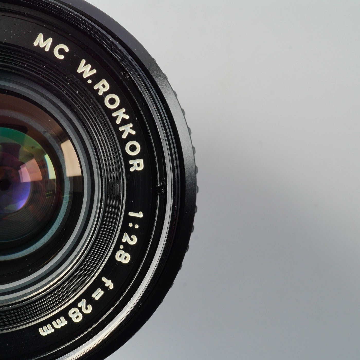 MINOLTA MC W.Rokkor 28mm F/2.8 単焦点レンズ