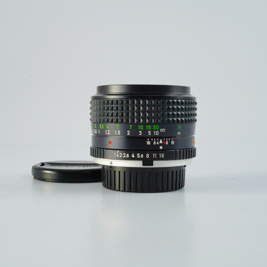 MINOLTA MC Rokkor-PG 50mm F/1.4 単焦点レンズ