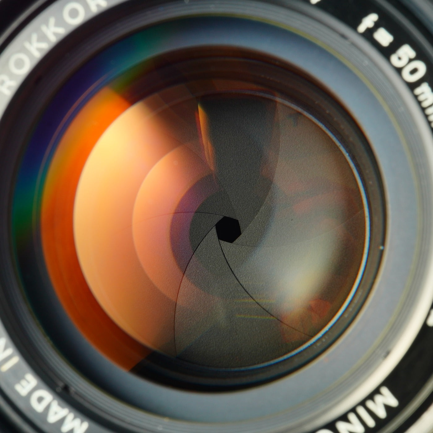 MINOLTA MC Rokkor-PG 50mm F/1.4 単焦点レンズ