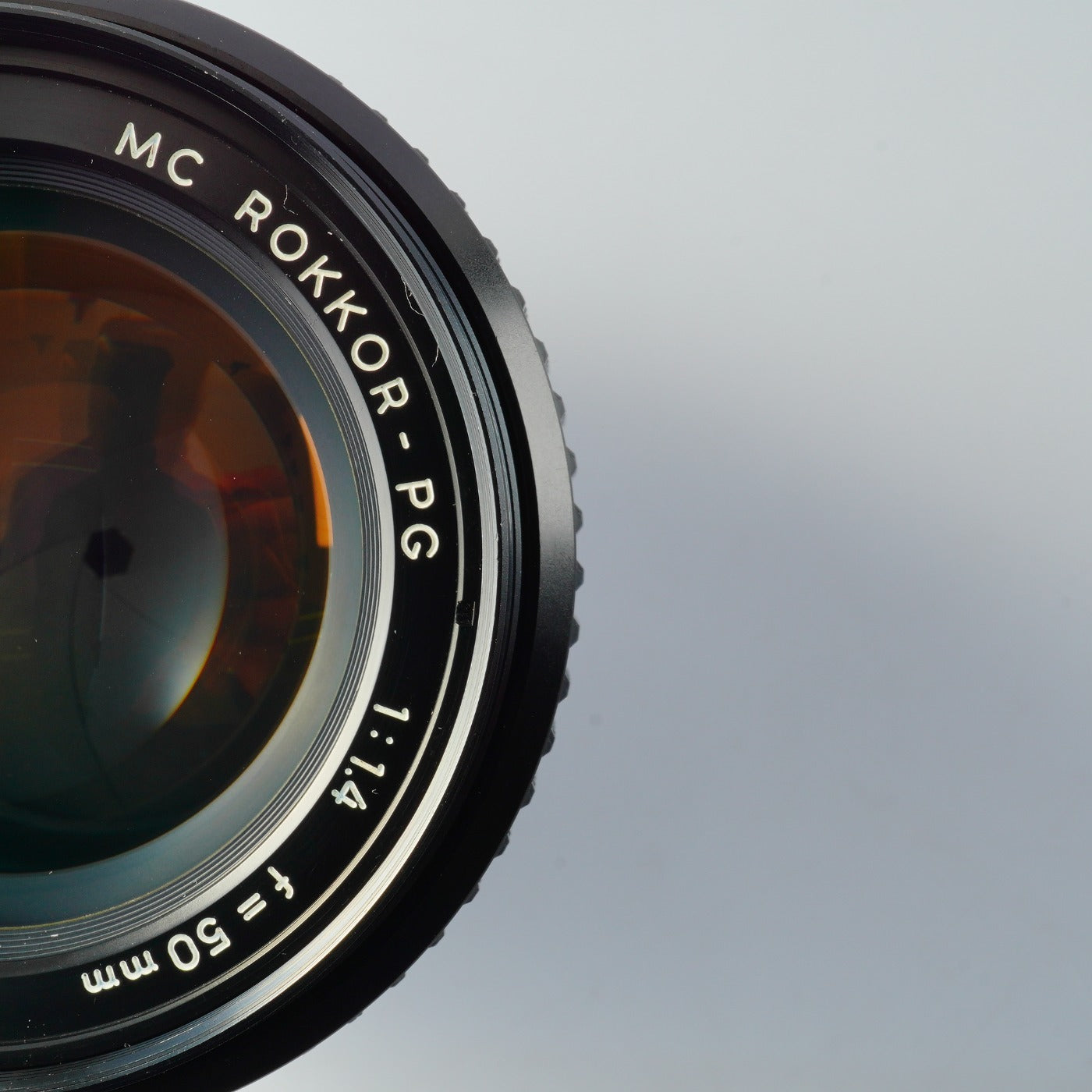 MINOLTA MC Rokkor-PG 50mm F/1.4 単焦点レンズ