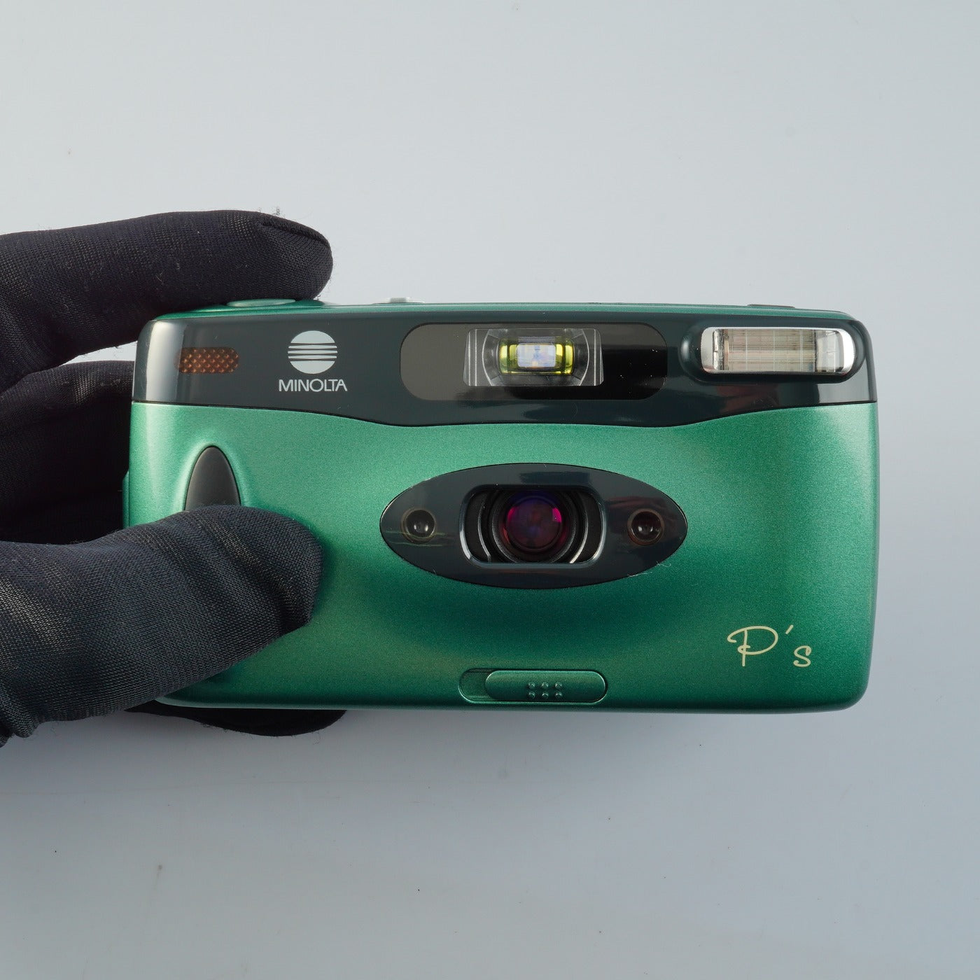 MINOLTA P's Panorama 24mm F/4.5 Green コンパクトフィルムカメラ