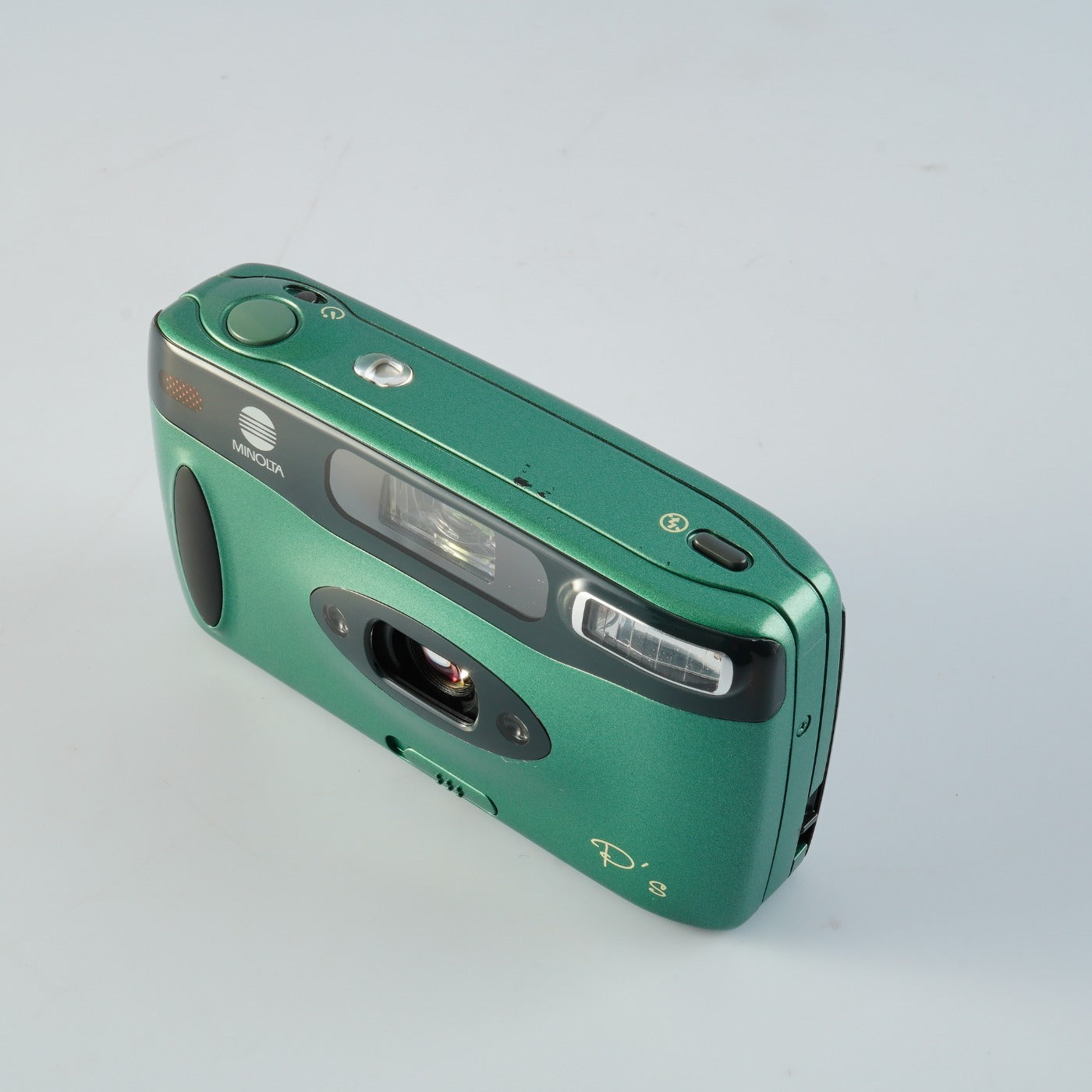 MINOLTA P's Panorama 24mm F/4.5 Green コンパクトフィルムカメラ