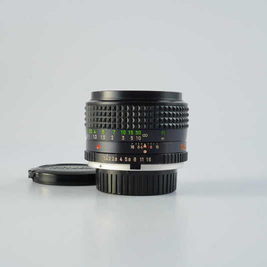 MINOLTA MC Rokkor-PG 50mm F/1.4 単焦点レンズ