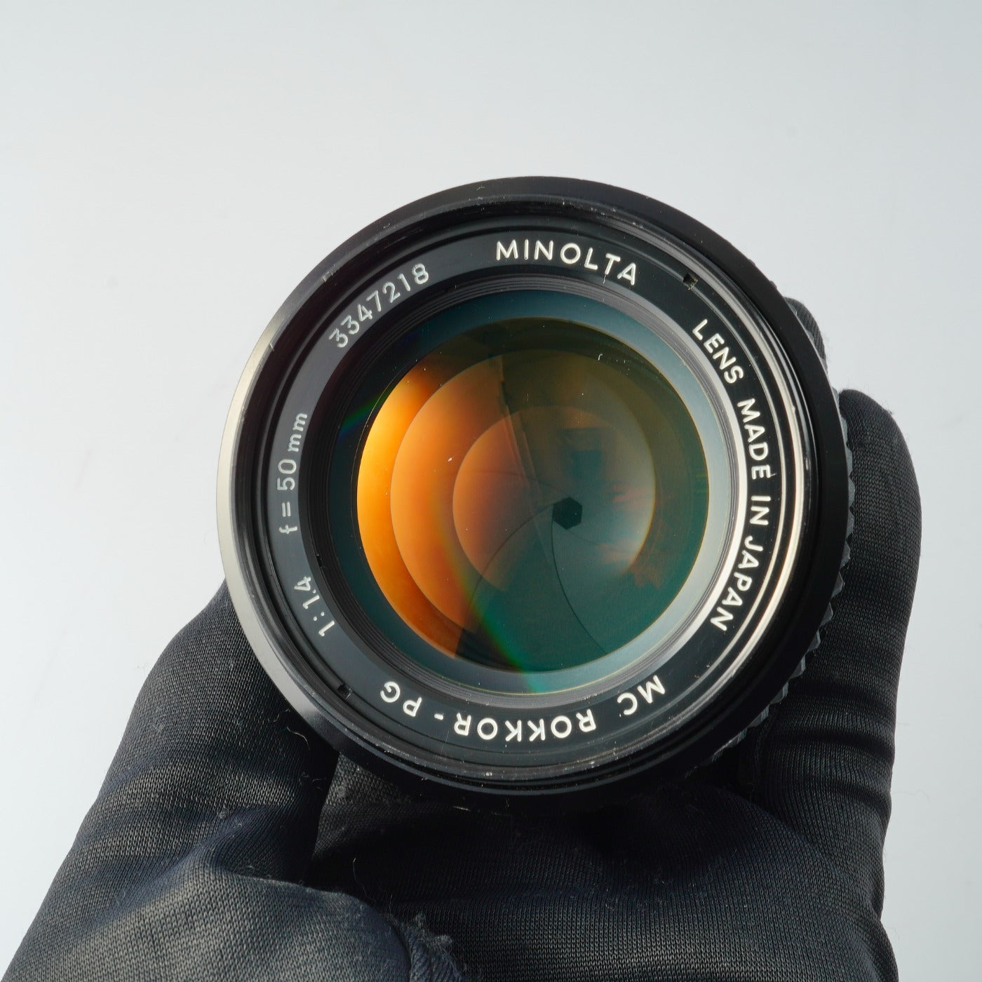 MINOLTA MC Rokkor-PG 50mm F/1.4 単焦点レンズ
