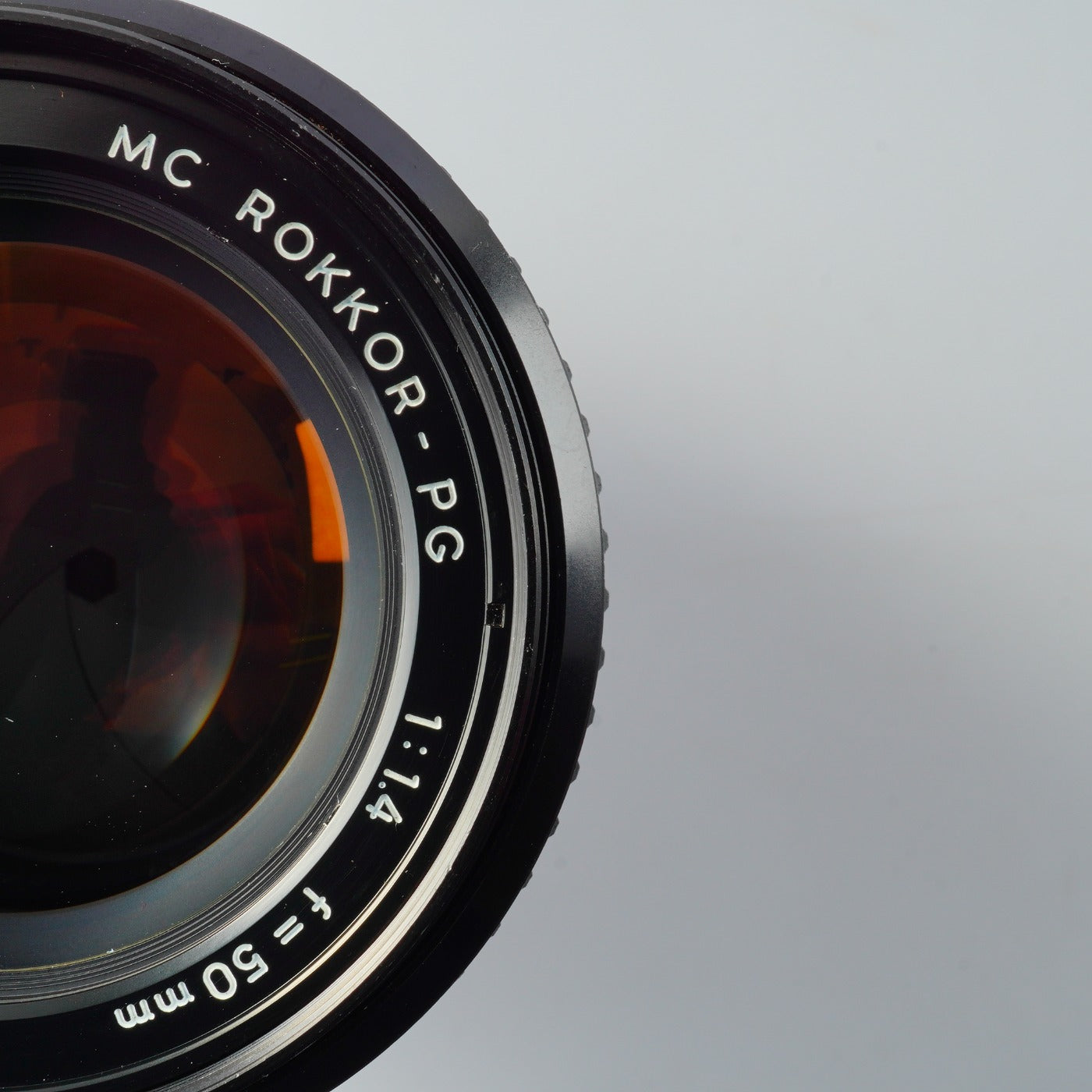 MINOLTA MC Rokkor-PG 50mm F/1.4 単焦点レンズ
