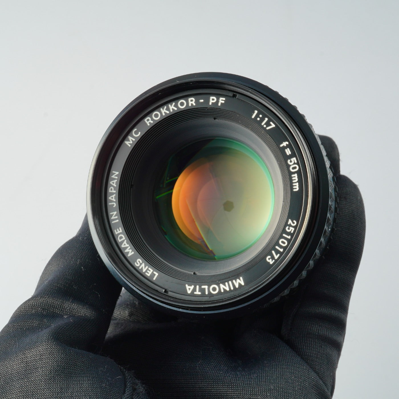 MINOLTA MC ROKKOR-PF 50mm F/1.7 単焦点レンズ