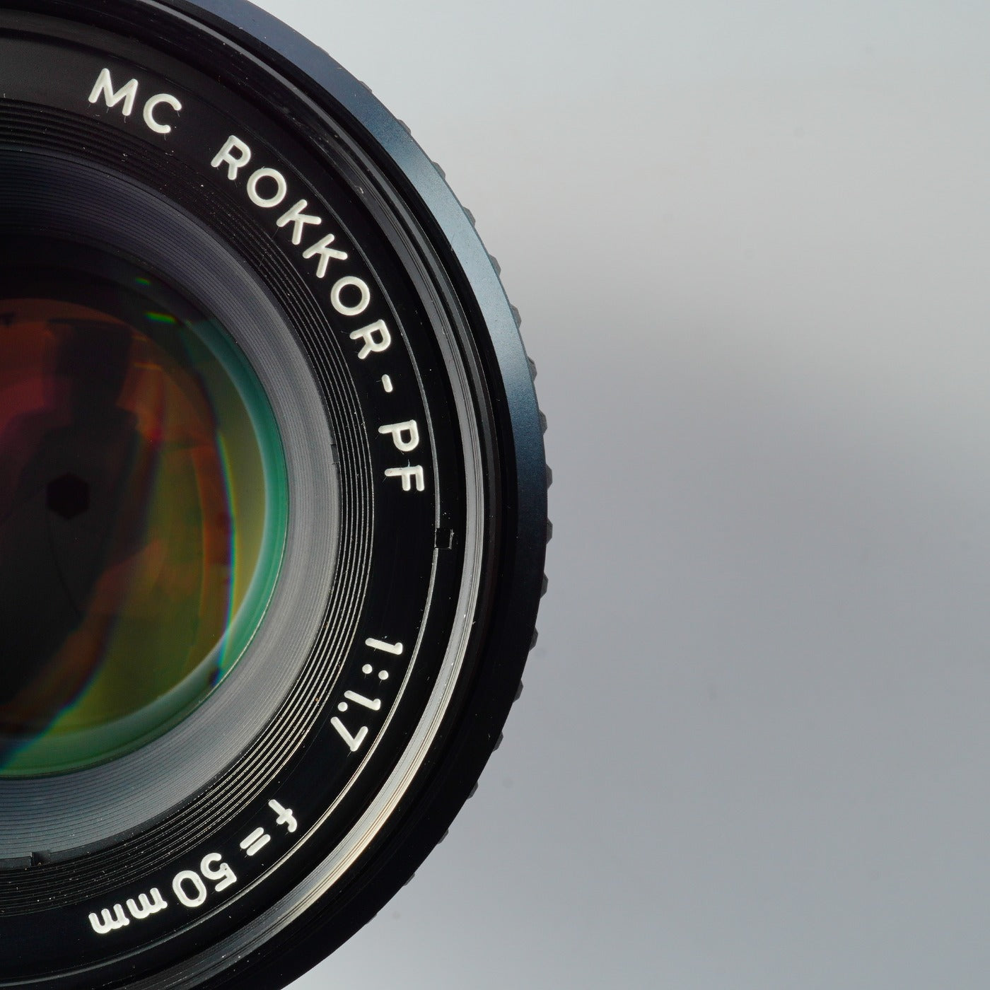 MINOLTA MC ROKKOR-PF 50mm F/1.7 単焦点レンズ