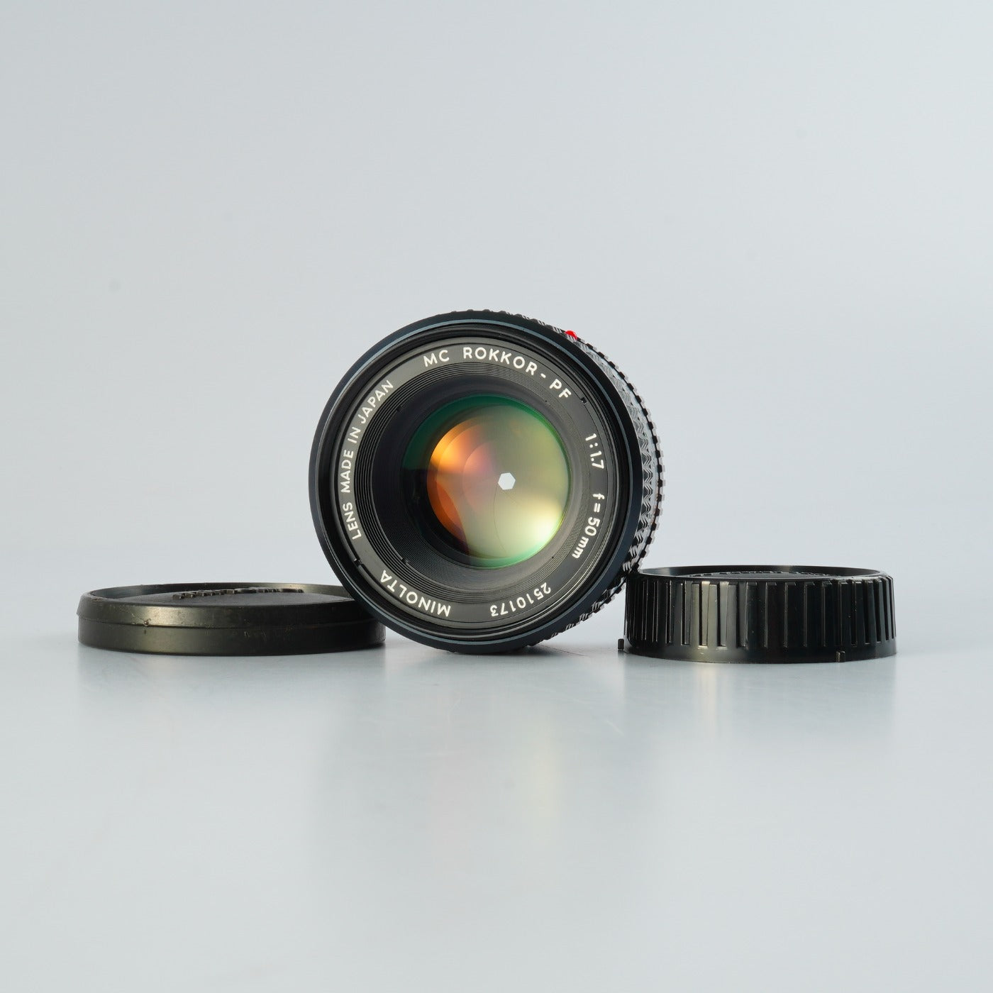 MINOLTA MC ROKKOR-PF 50mm F/1.7 単焦点レンズ