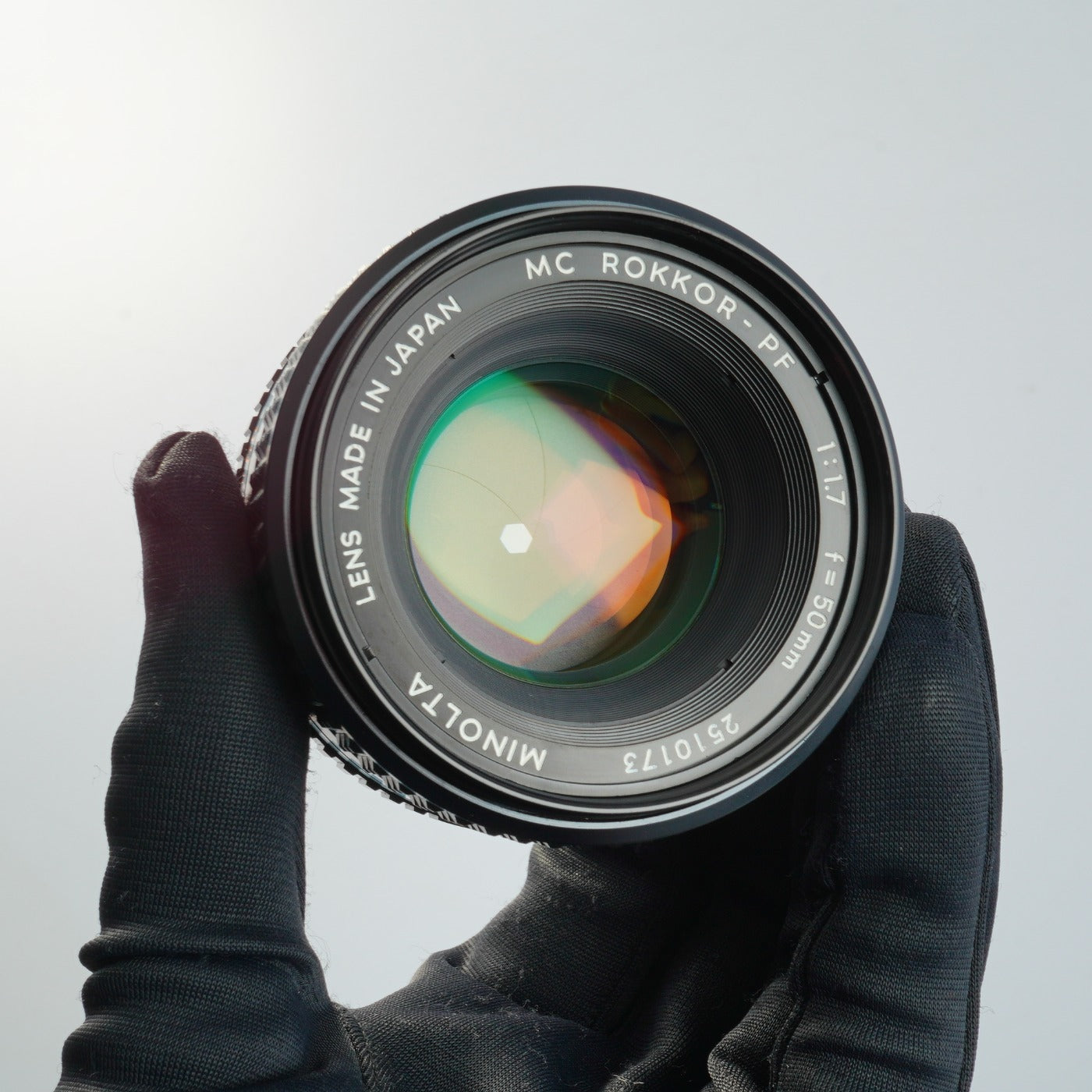MINOLTA MC ROKKOR-PF 50mm F/1.7 単焦点レンズ