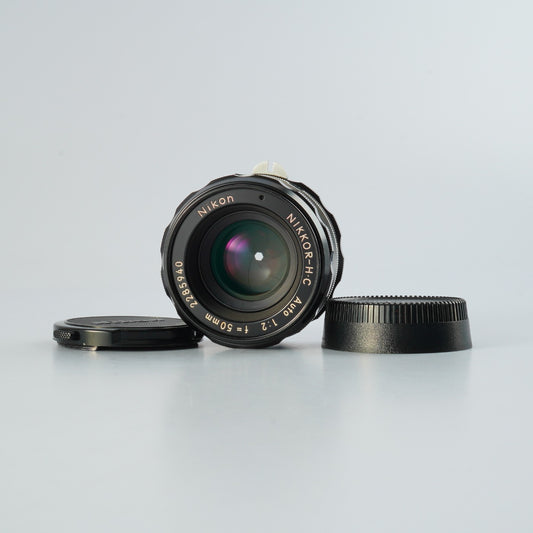 Nikon 非Ai NIKKOR-H.C Auto 50mm F/2 単焦点レンズ