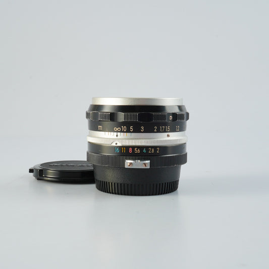 Nikon Nippon Kogaku NIKKOR-S Auto 5cm 50mm F/2 非Ai PAT.PEND. Model 単焦点レンズ