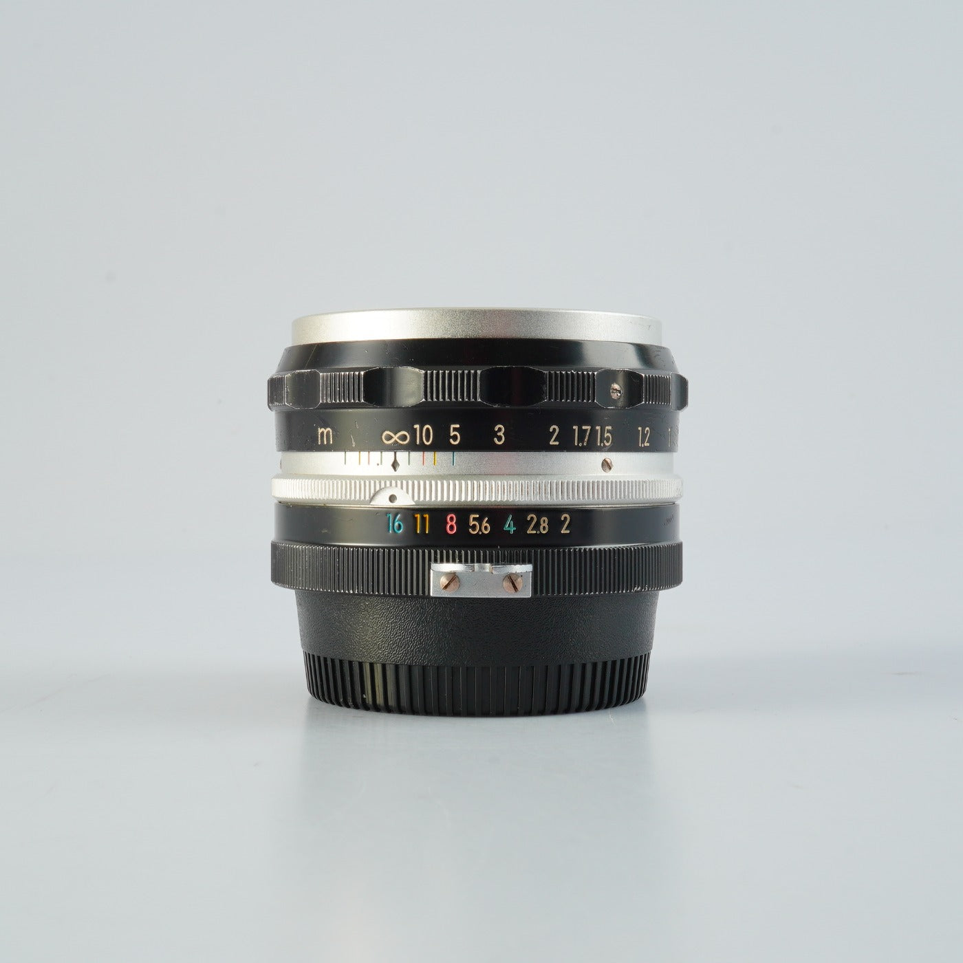 Nikon Nippon Kogaku NIKKOR-S Auto 5cm 50mm F/2 非Ai PAT.PEND. Model 単焦点レンズ