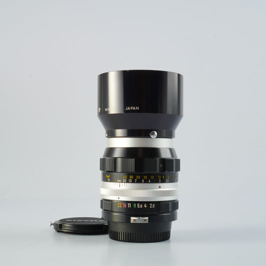 Nikon 非Ai NIKKOR-P Auto 105mm F/2.5 単焦点レンズ