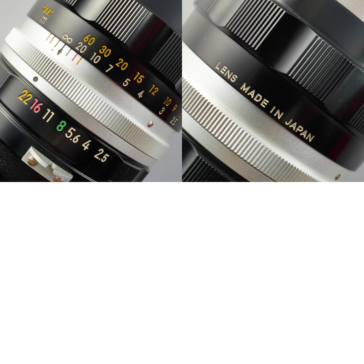 Nikon 非Ai NIKKOR-P Auto 105mm F/2.5 単焦点レンズ – 山田写真機店