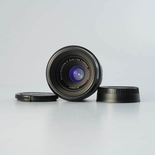 Nikon 非Ai Micro Nikkor-P Auto 55m F/3.5 + Extention Tube M2 単焦点レンズ