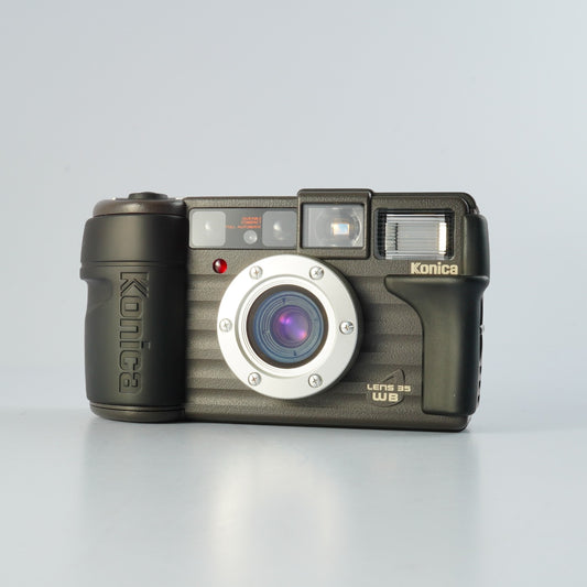 Konica 現場監督 ( GENBAKANTOKU ) LENS 35 WB コンパクトフィルムカメラ