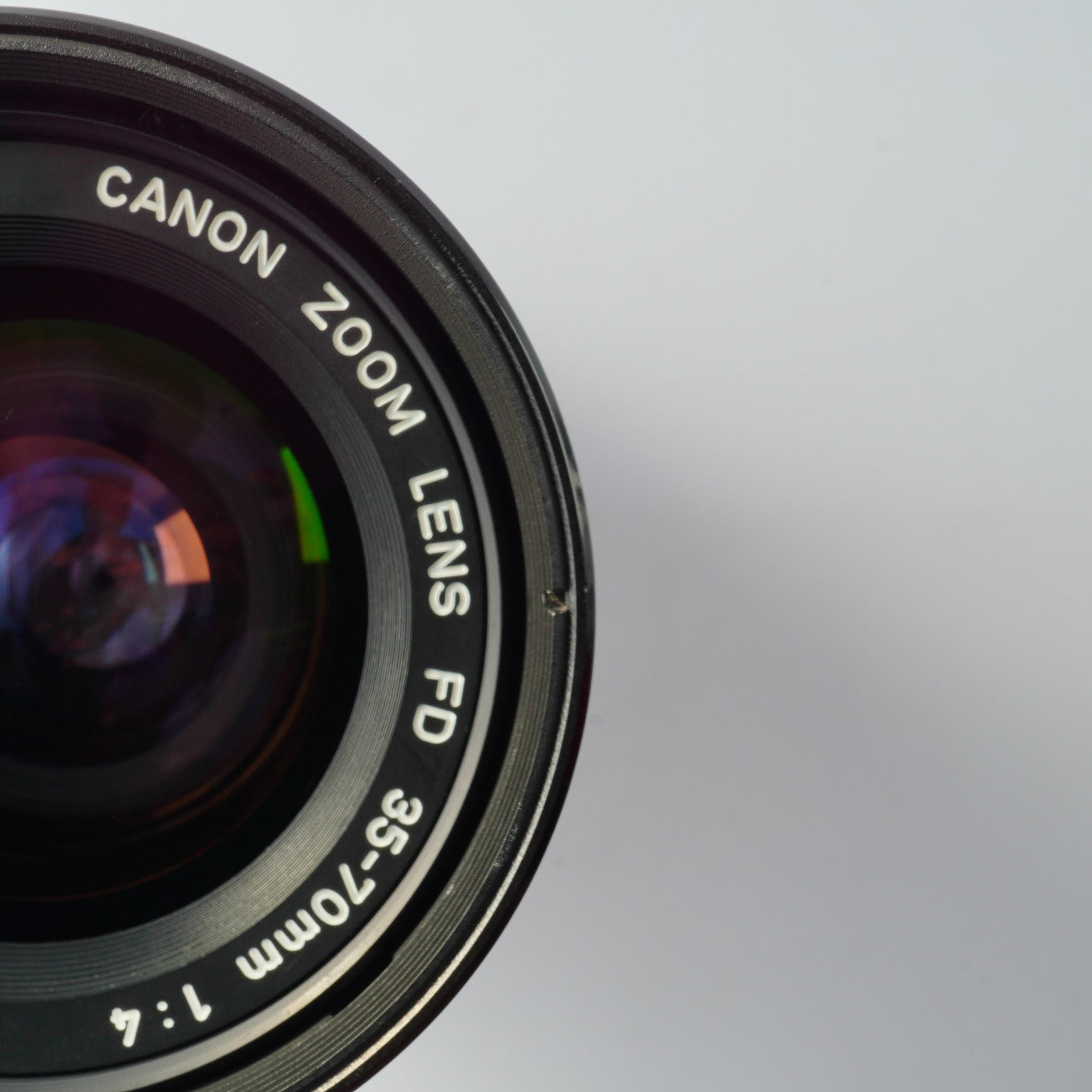 Canon FD 35-70mm F/4 ズームレンズ