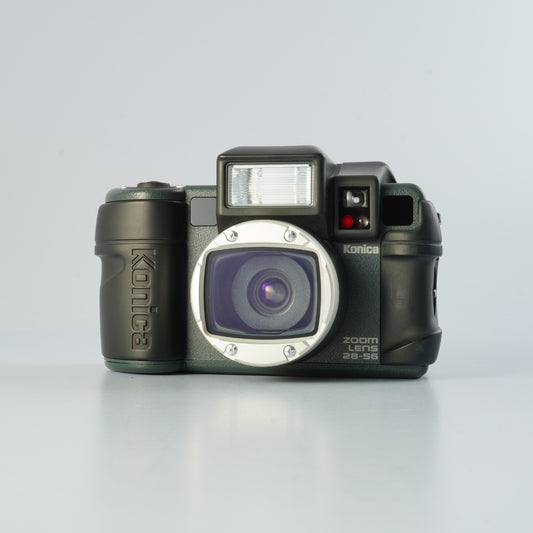 Konica 現場監督 ( GENBAKANTOKU ) Zoom 28-56mm コンパクトフィルムカメラ