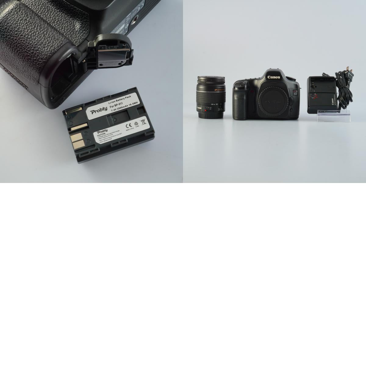 Canon EOS 5D + EF 28-80mm F/3.5-5.6 Ⅴ USM + CF 2GB デジタル一眼レフカメラ