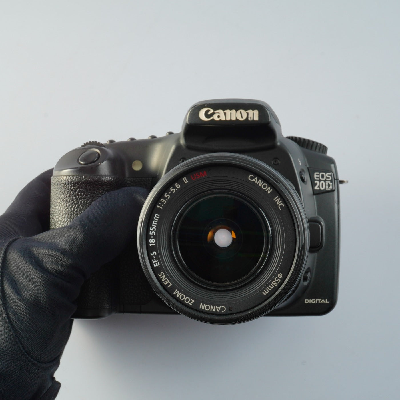 Canon EOS 20D + EF-S 18-55mm F/3.5-5.6Ⅱ USM + CF 2GB デジタル一眼レフカメラ