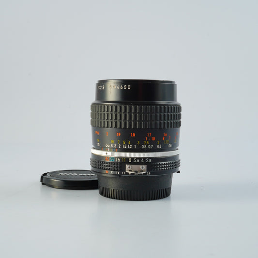 Nikon Ai-S Micro NIKKOR 55mm F/2.8 単焦点レンズ