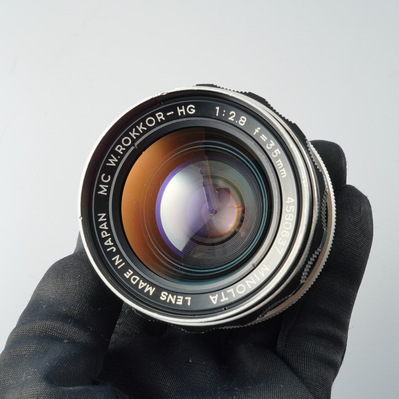 MINOLTA MC W.ROKKOR-HG 35mm F/2.8 単焦点レンズ