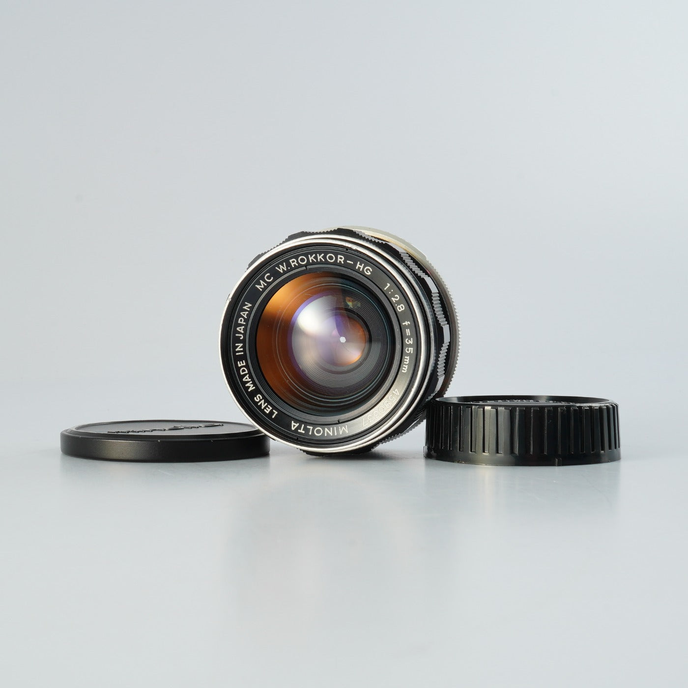 MINOLTA MC W.ROKKOR-HG 35mm F/2.8 単焦点レンズ